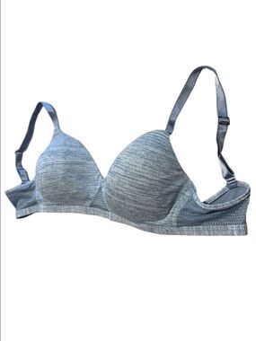 Hanes Heather Blue Women's Bra size M in excellent condition 
#145/3tt